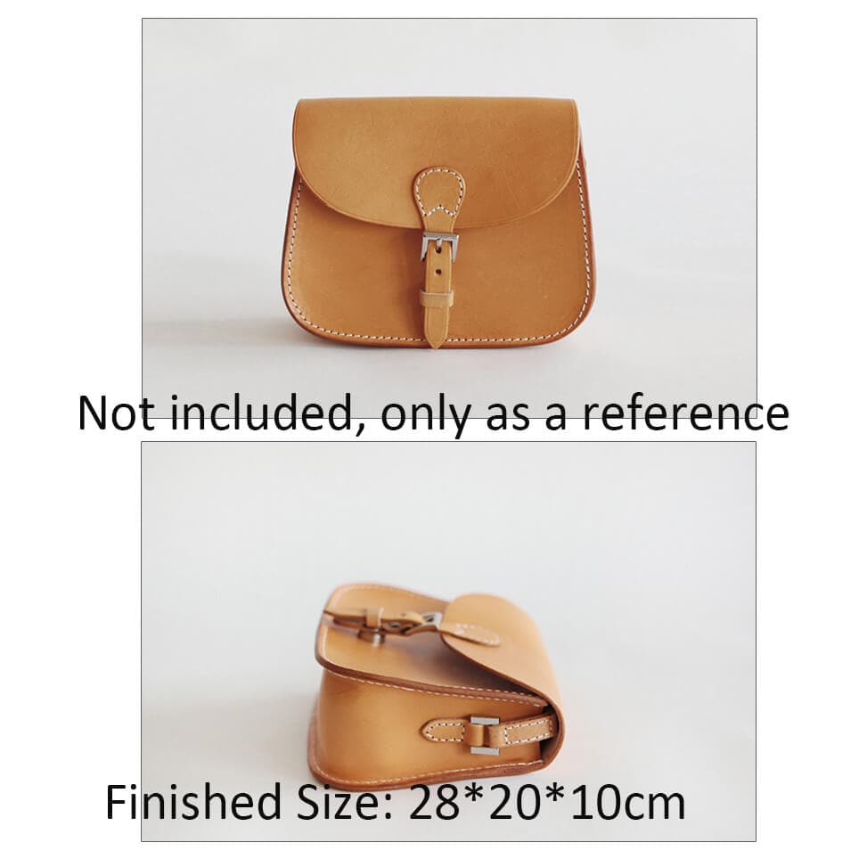 Leather Pattern Saddle Bag Template – Babylon Leather